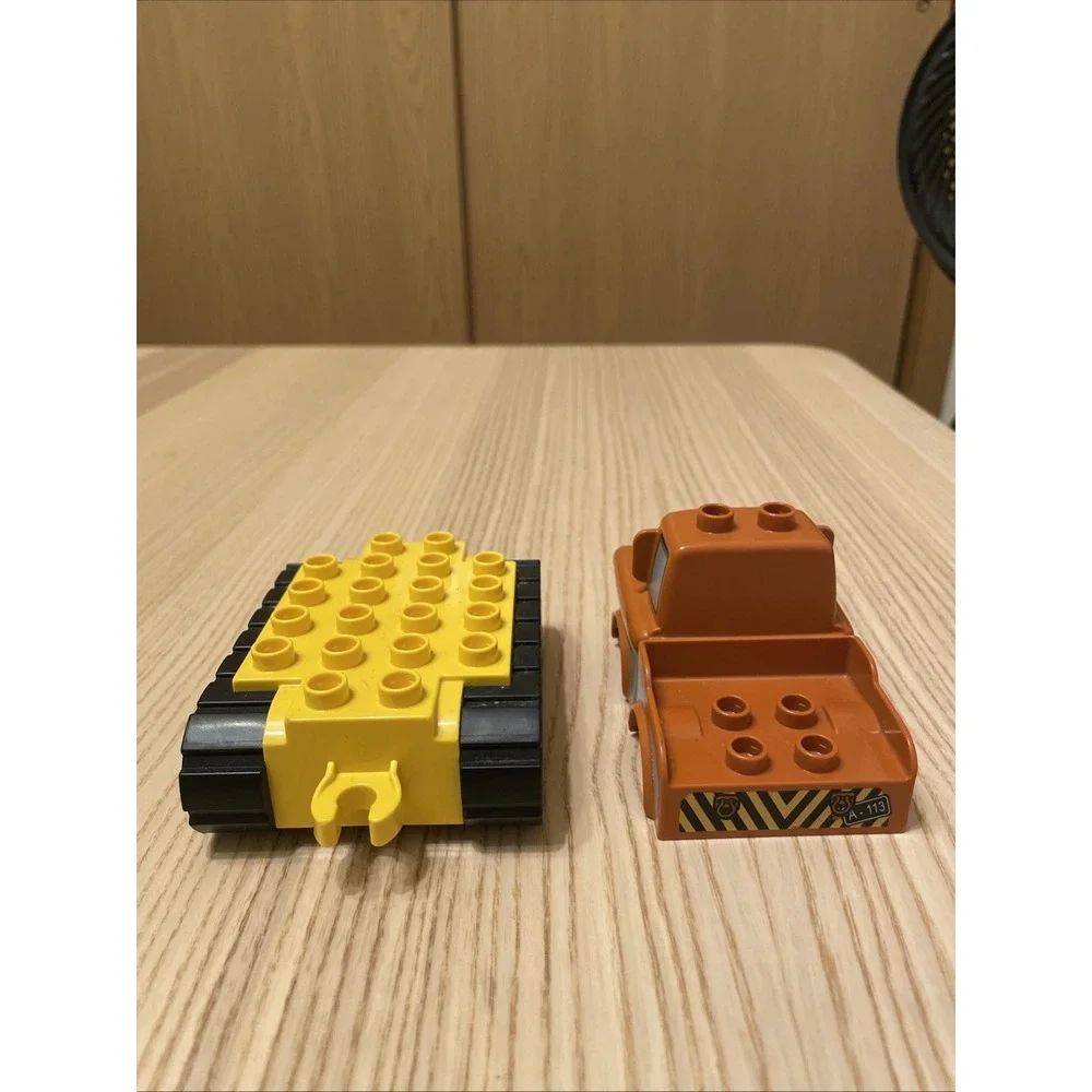 LEGO DUPLO Disney Pixar Cars Mater Replacement Part & Caterpillar Base Lot 2